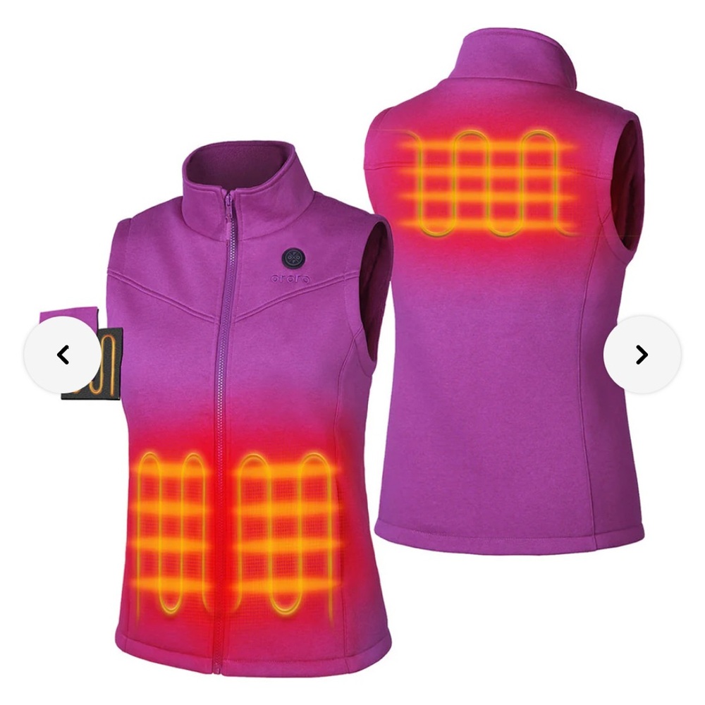 Women's Heated Vest - Purple